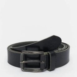 Jack & Jones Herren Gürtel Ian In Schwarz