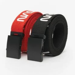 Mister Tee Gürtel NASA Belt 2-Pack Extra Long In Schwarz