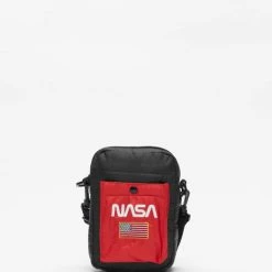 Mister Tee Herren Tasche Nasa In Schwarz