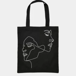 Mister Tee Tasche One Line Canvas In Schwarz