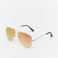 MSTRDS Sonnenbrille Pure AV Polarized Mirror In Goldfarben