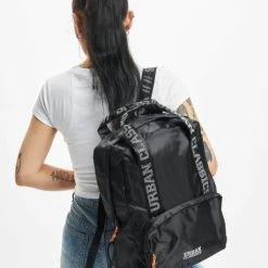 URBAN CLASSICS Herren Rucksack Recycled Ribstop In Schwarz