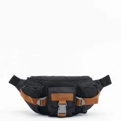 URBAN CLASSICS Tasche Hiking Recycled Ripstop In Schwarz