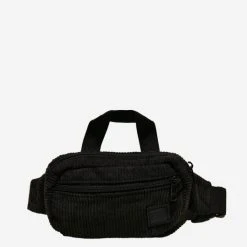 URBAN CLASSICS Tasche Corduroy In Schwarz