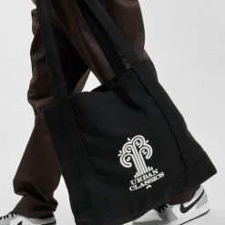 URBAN CLASSICS Tasche Logo Canvas In Schwarz
